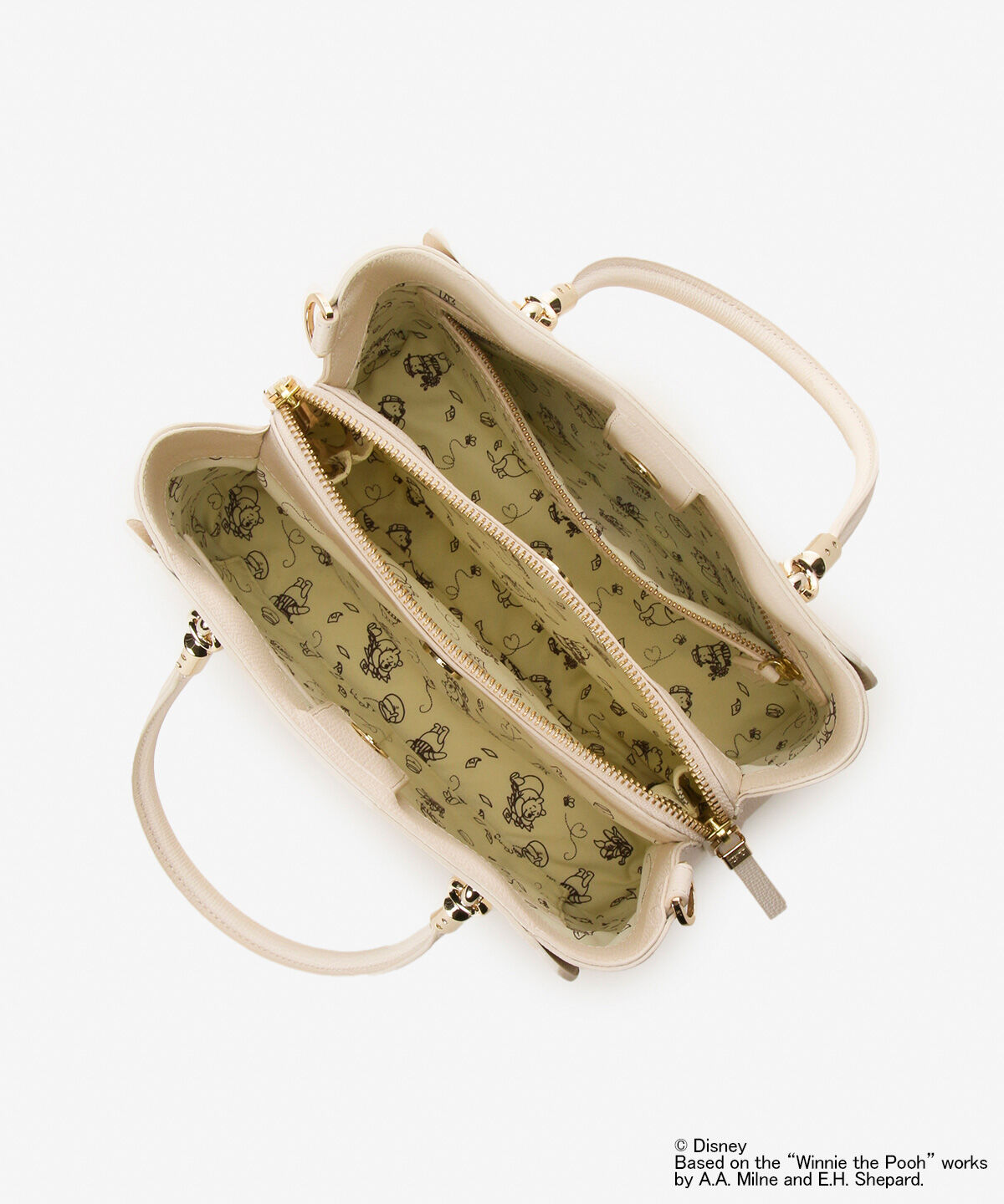 Samantha Thavasa「「くまのプーさんコレクション」アベクトワ レザートートバッグ」|トートバッグ|