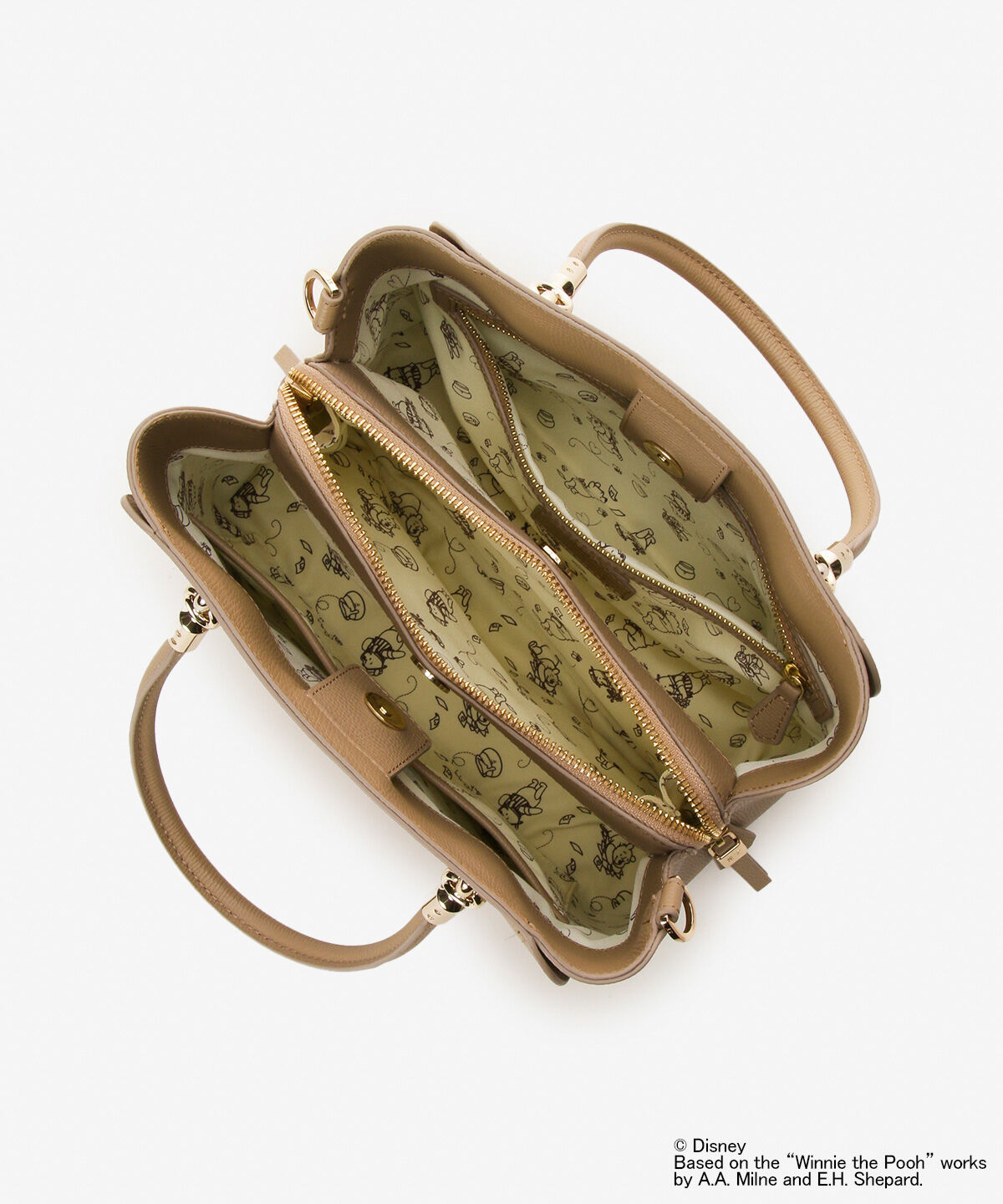 Samantha Thavasa「「くまのプーさんコレクション」アベクトワ レザートートバッグ」|トートバッグ|