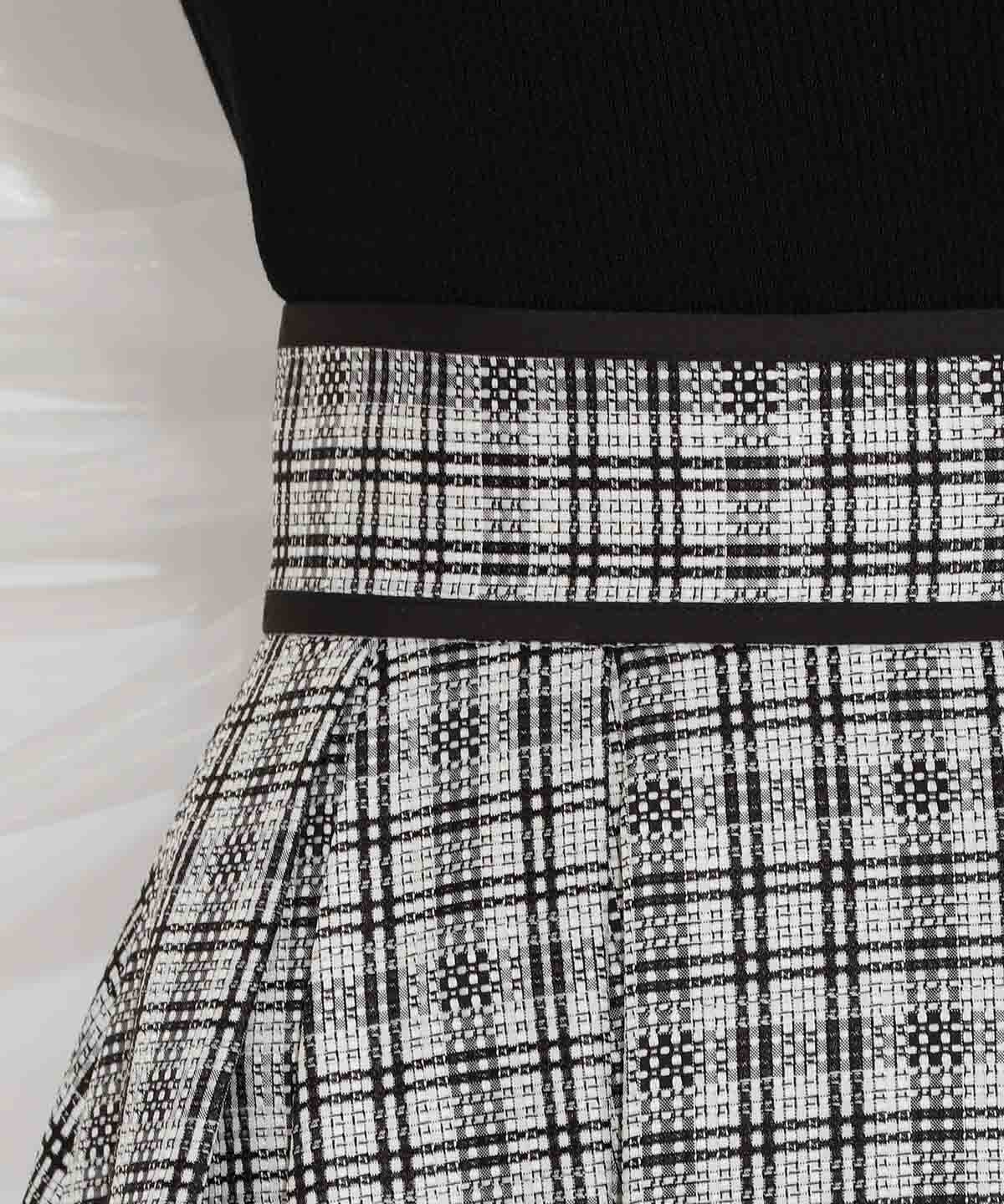 WILLSELECTION「パイピングデザインタックスカート」|フレア|