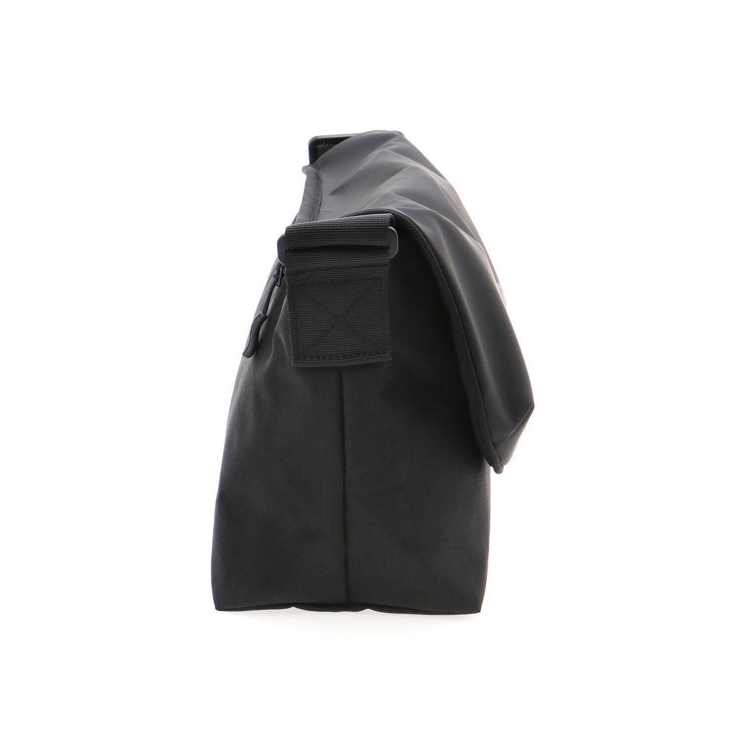 Manhattan Portage「Nylon Messenger Bag JR Back Pocket W/ Divider Magnet VEG Leather 600D HYDR」|ショルダー・メッセンジャー|