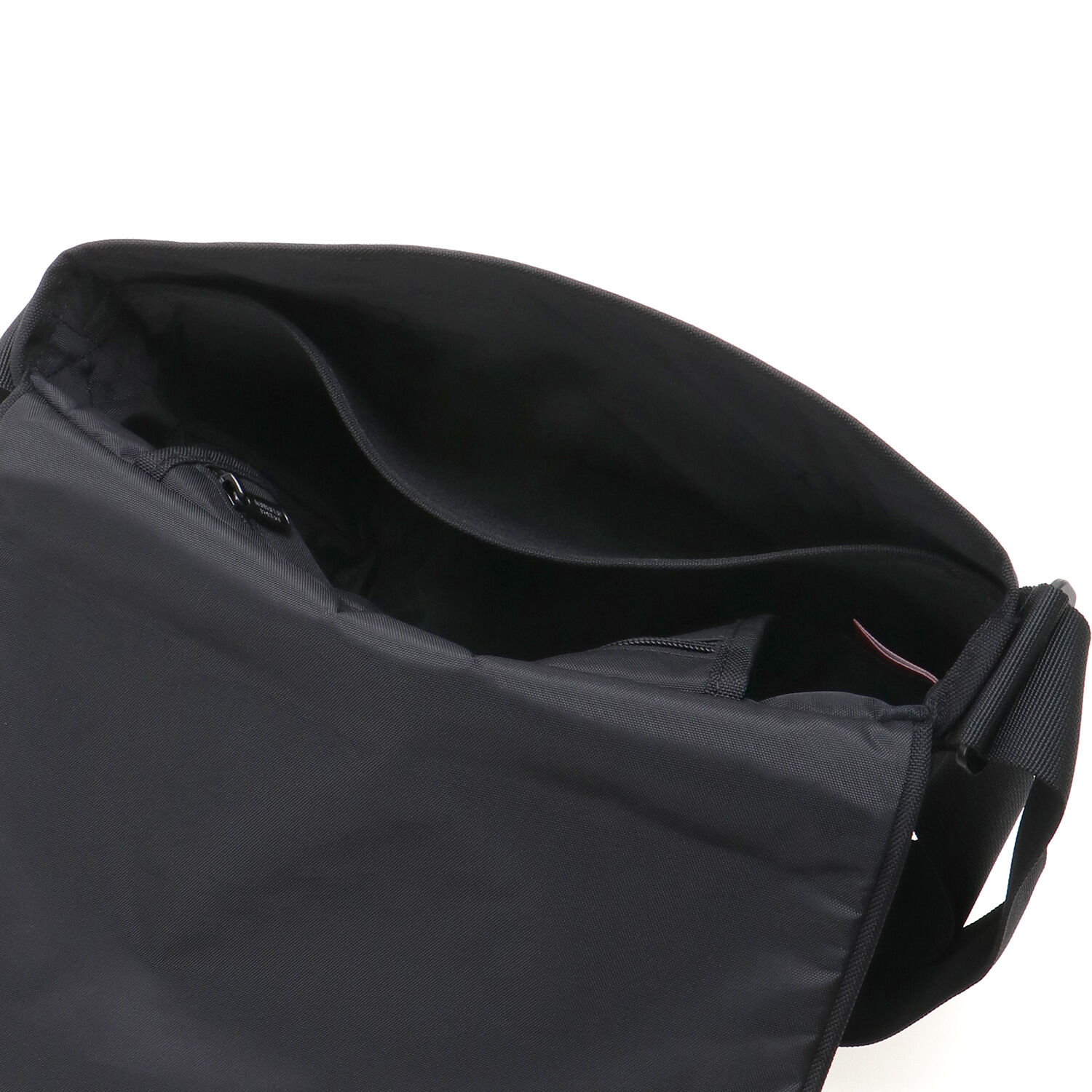 Manhattan Portage「Nylon Messenger Bag JR Back Pocket W/ Divider Magnet VEG Leather 600D HYDR」|ショルダー・メッセンジャー|