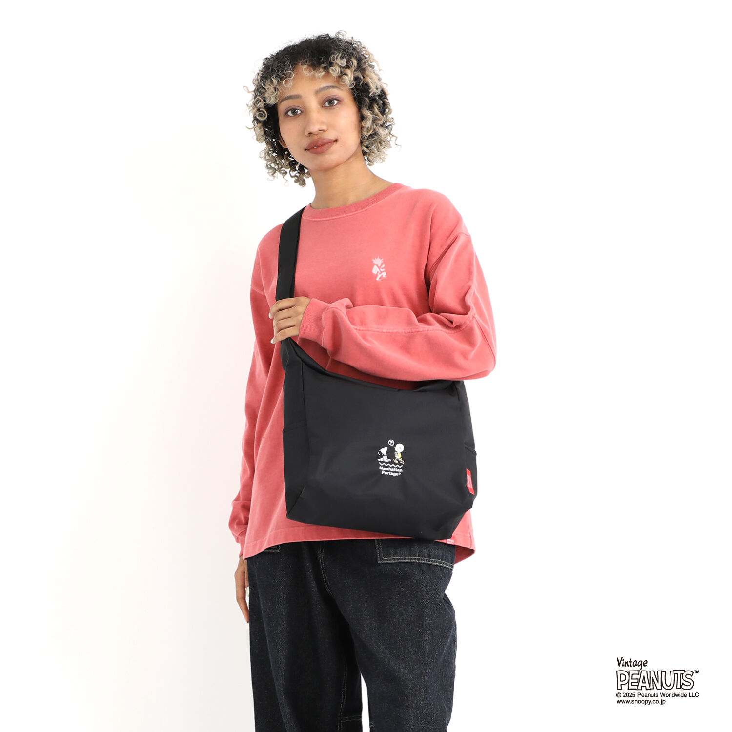 Manhattan Portage「BED-STUY SHOULDER BAG FLIGHT NYLON BACKING PEANUTS 25」|ショルダー・メッセンジャー|