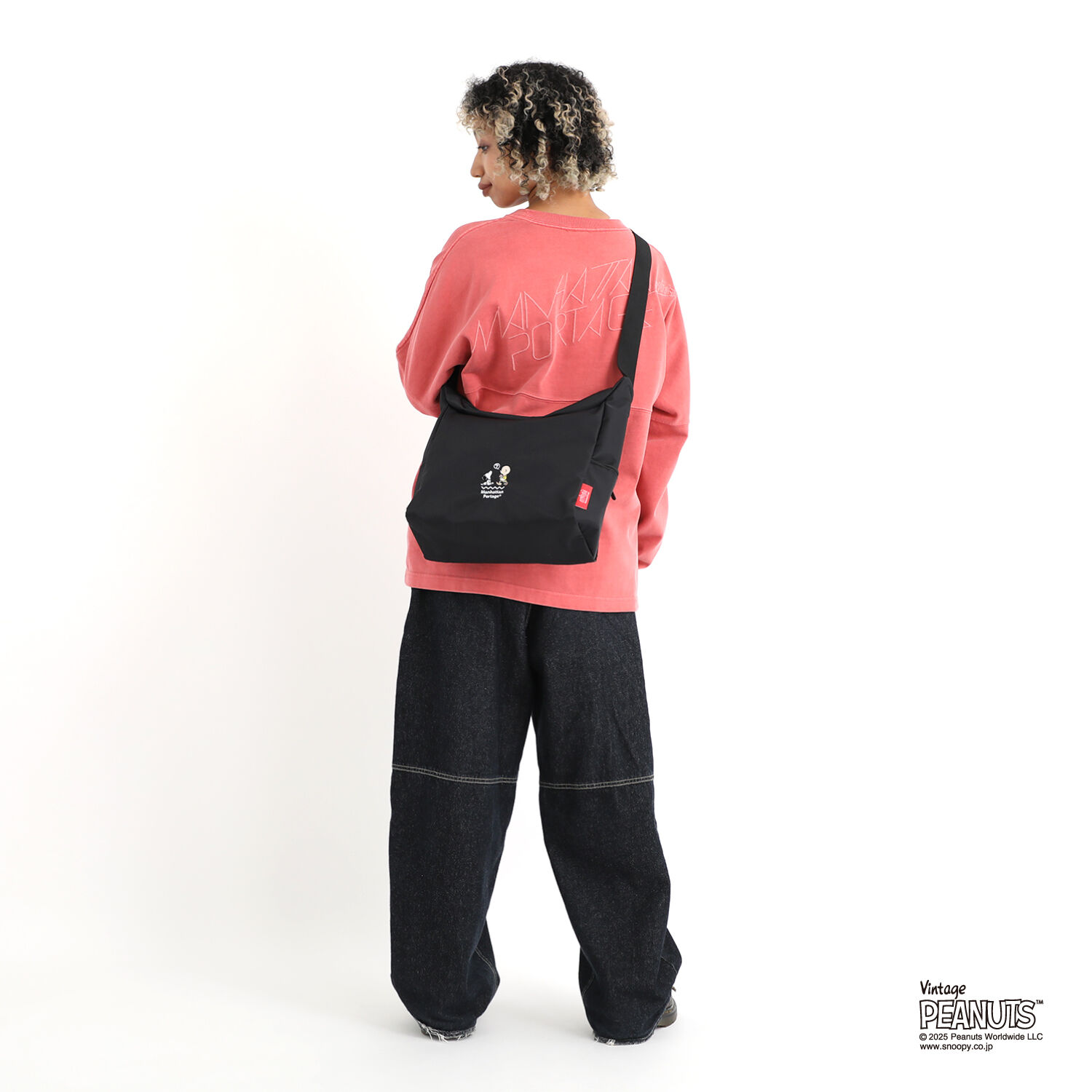 Manhattan Portage「BED-STUY SHOULDER BAG FLIGHT NYLON BACKING PEANUTS 25」|ショルダー・メッセンジャー|