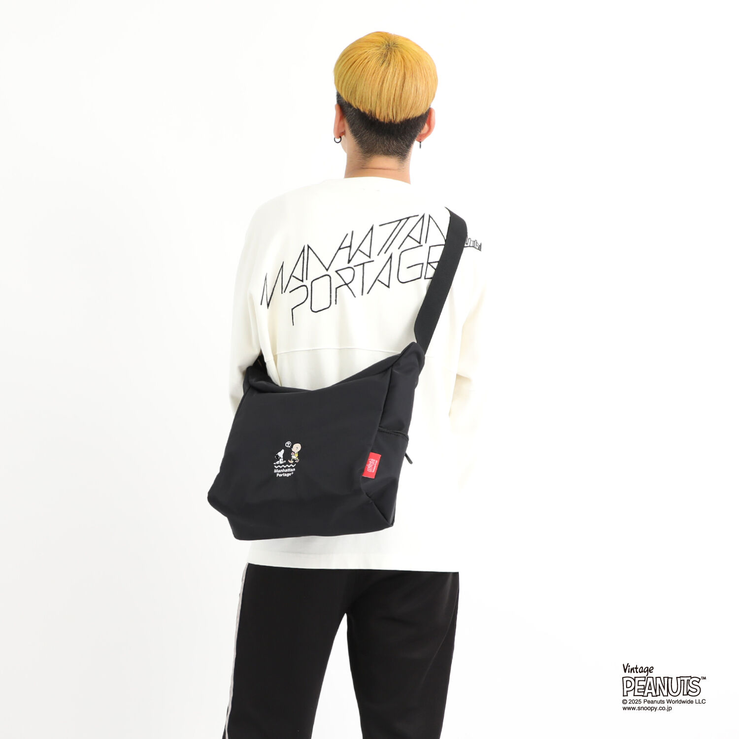Manhattan Portage「BED-STUY SHOULDER BAG FLIGHT NYLON BACKING PEANUTS 25」|ショルダー・メッセンジャー|