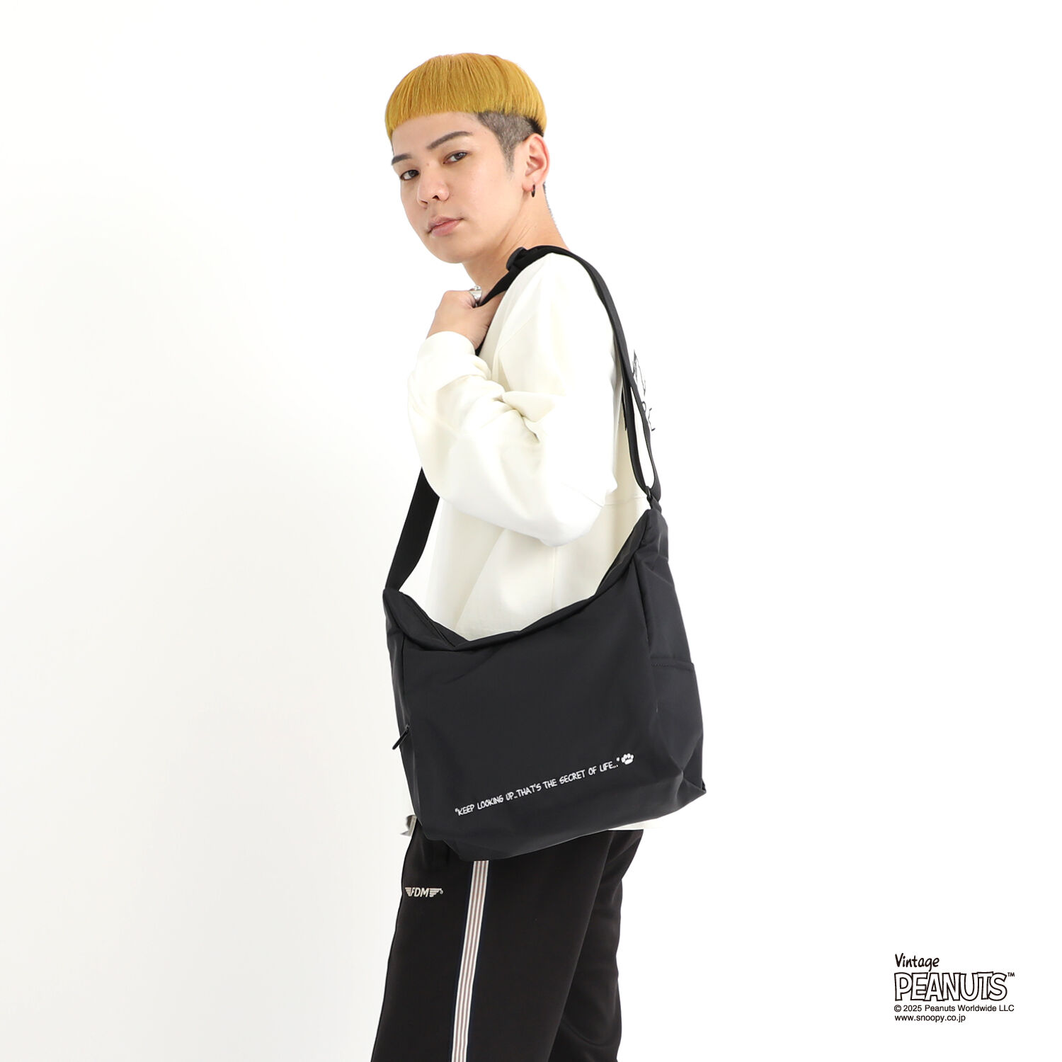 Manhattan Portage「BED-STUY SHOULDER BAG FLIGHT NYLON BACKING PEANUTS 25」|ショルダー・メッセンジャー|