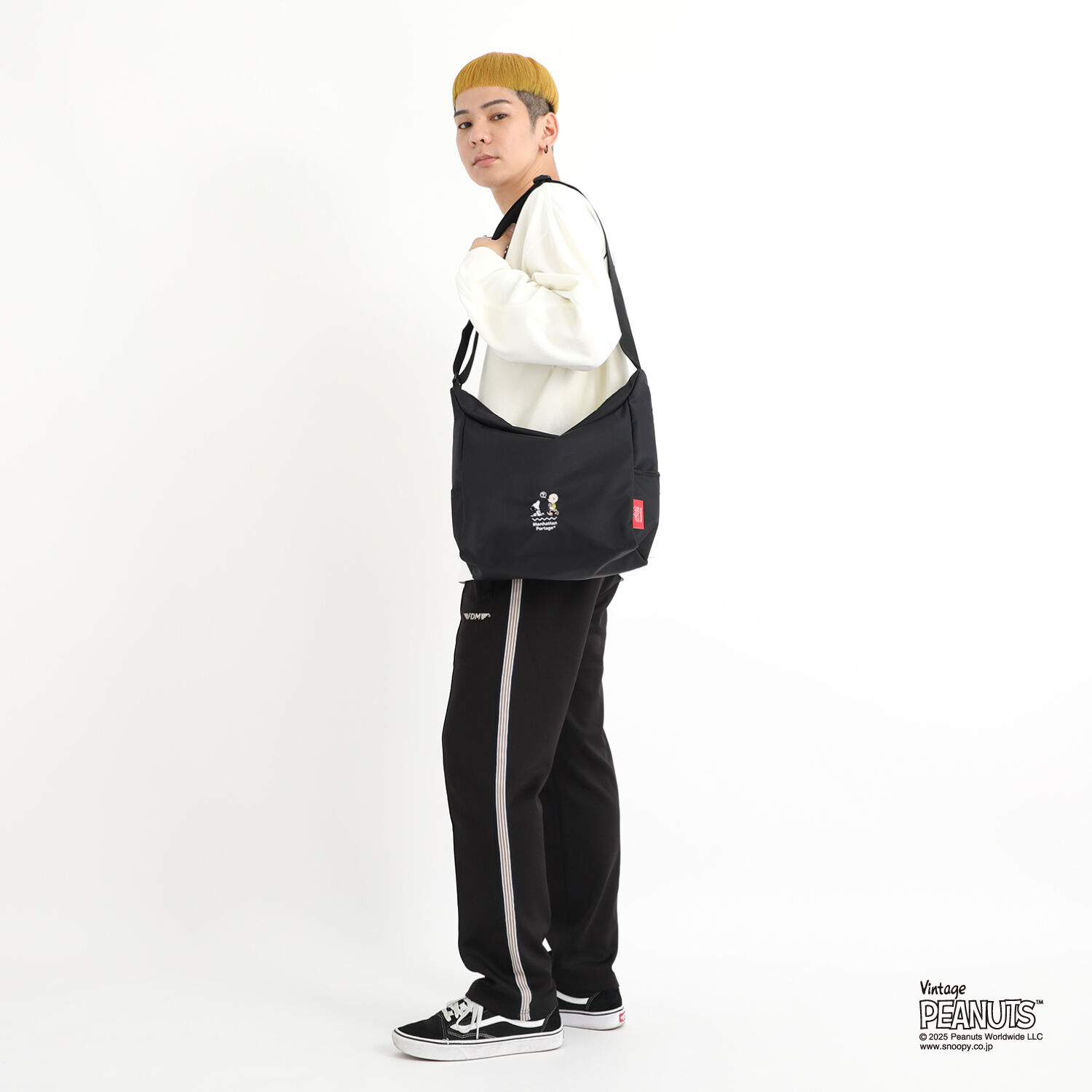 Manhattan Portage「BED-STUY SHOULDER BAG FLIGHT NYLON BACKING PEANUTS 25」|ショルダー・メッセンジャー|