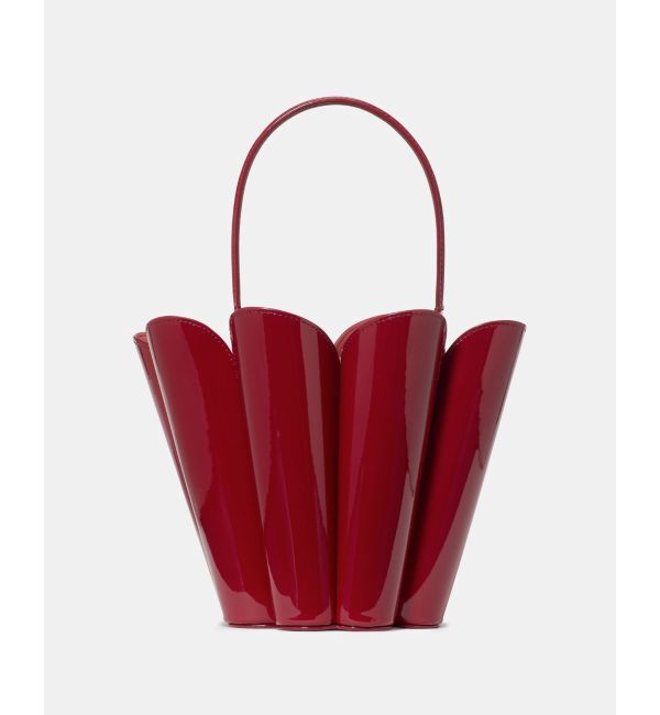 kate spade new york「ザ パテント スペードフラワー バケット バッグ」|ショルダー・メッセンジャー|