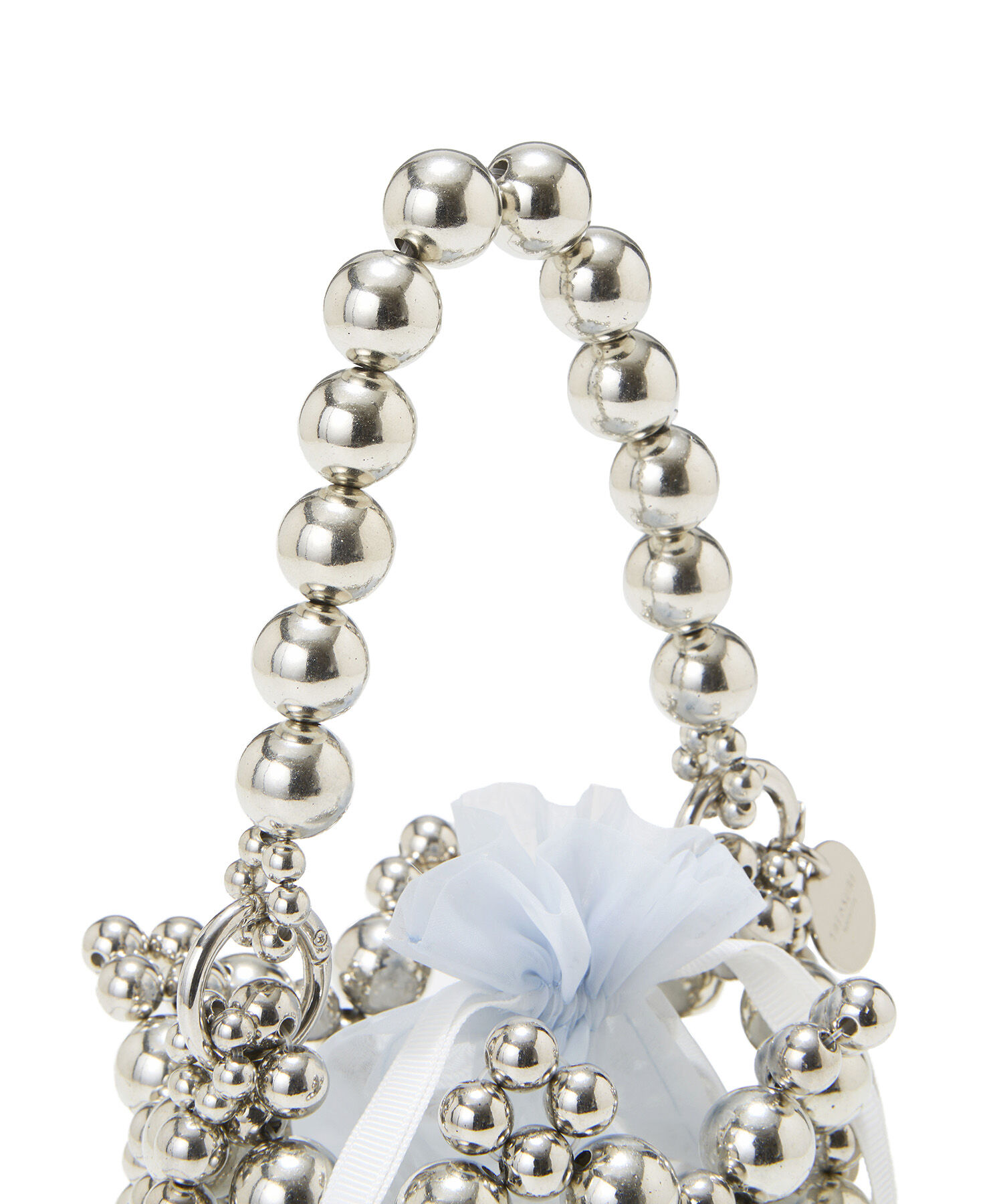 TOPKAPI TREASURE「【TREASURE TOPKAPI】ボールビーズ ミニ ショルダー バッグ オーガンジー巾着ポーチ付き」|ショルダー・メッセンジャー|