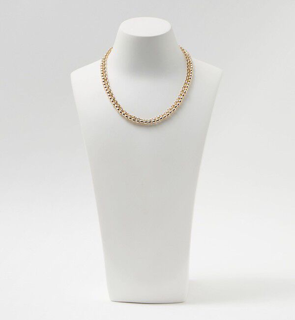 BEAUTY&YOUTH UNITED ARROWS「2連 ミックスチェーン 3WAY ネックレス」|ネックレス|