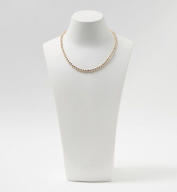 BEAUTY&YOUTH UNITED ARROWS「2連 ミックスチェーン 3WAY ネックレス」|ネックレス|