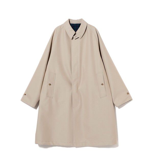 BEAMS PLUS「Balmacaan Coat T/C Gabardine」|ダッフルコート|