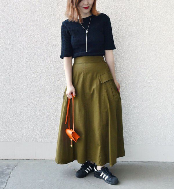 SHIPS for women「【WEB限定】〈洗濯機可能〉ランダム テレコ 5分袖 プルオーバー」|Tシャツ・カットソー|