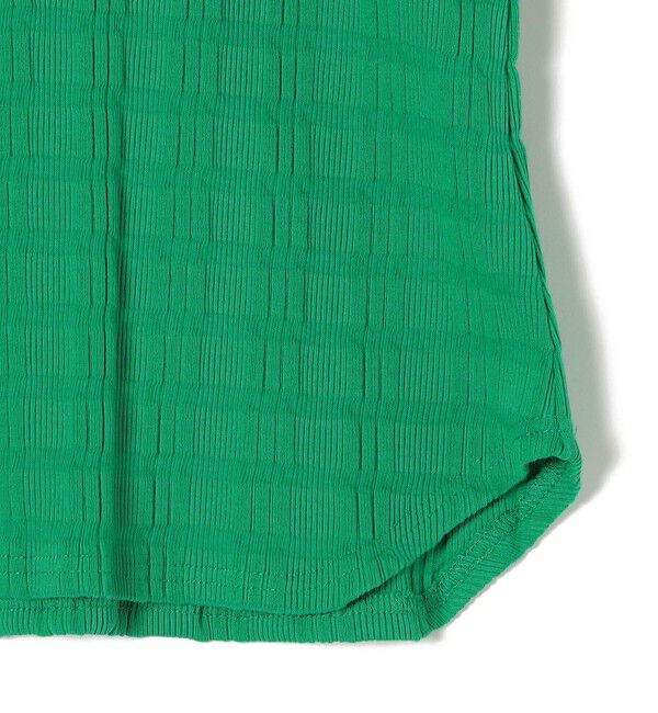 SHIPS for women「【WEB限定】〈洗濯機可能〉ランダム テレコ 5分袖 プルオーバー」|Tシャツ・カットソー|