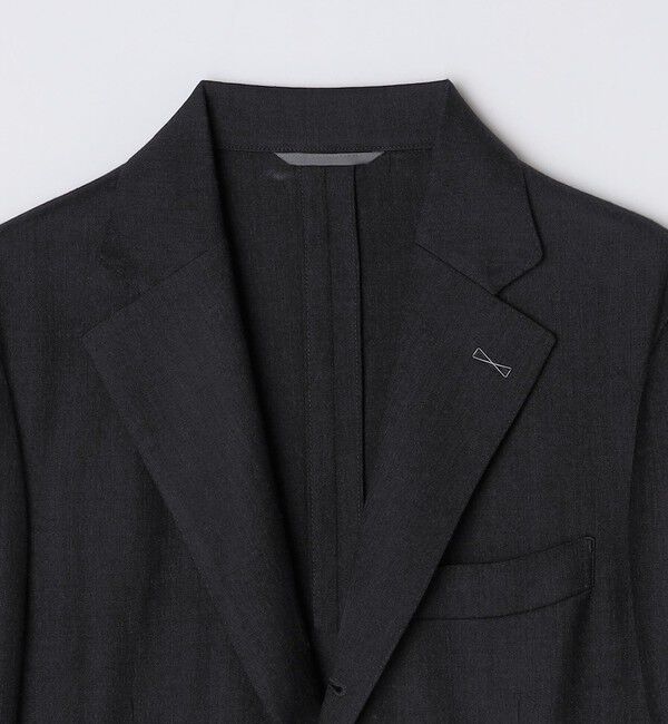 SHIPS「SHIPS: 〈セットアップ対応/手洗い可能〉ウォッシャブル サキソニー セットアップ ジャケット」|テーラードジャケット|