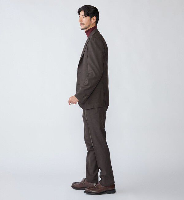 SHIPS「SHIPS: 〈セットアップ対応/手洗い可能〉ウォッシャブル サキソニー セットアップ ジャケット」|テーラードジャケット|