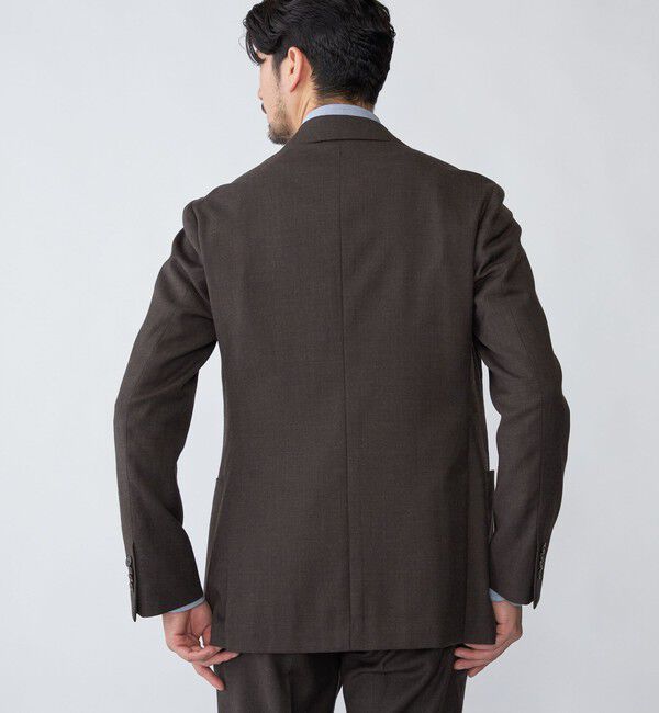 SHIPS「SHIPS: 〈セットアップ対応/手洗い可能〉ウォッシャブル サキソニー セットアップ ジャケット」|テーラードジャケット|