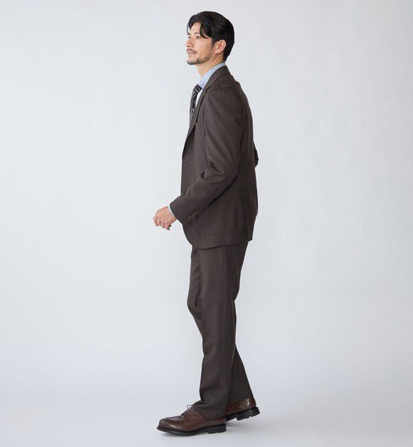 SHIPS「SHIPS: 〈セットアップ対応/手洗い可能〉ウォッシャブル サキソニー セットアップ ジャケット」|テーラードジャケット|