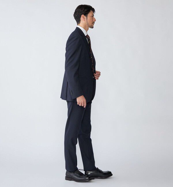 SHIPS「SHIPS: 〈セットアップ対応/手洗い可能〉ウォッシャブル サキソニー セットアップ ジャケット」|テーラードジャケット|