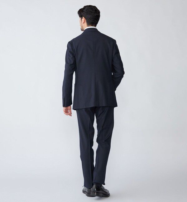 SHIPS「SHIPS: 〈セットアップ対応/手洗い可能〉ウォッシャブル サキソニー セットアップ ジャケット」|テーラードジャケット|