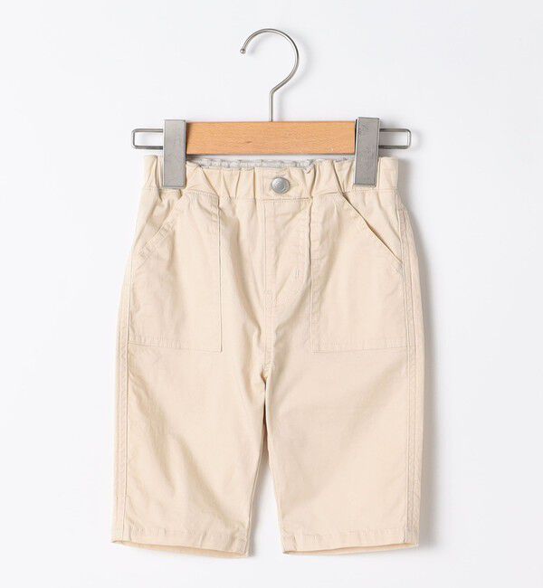 SHIPS KIDS「SHIPS KIDS:80～90cm / カラー 6分丈 ショーツ」|その他|アイボリー