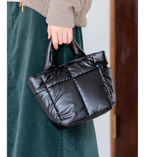 23区「パデッド ミニ ショルダーバッグ」|ショルダー・メッセンジャー|ブラック系