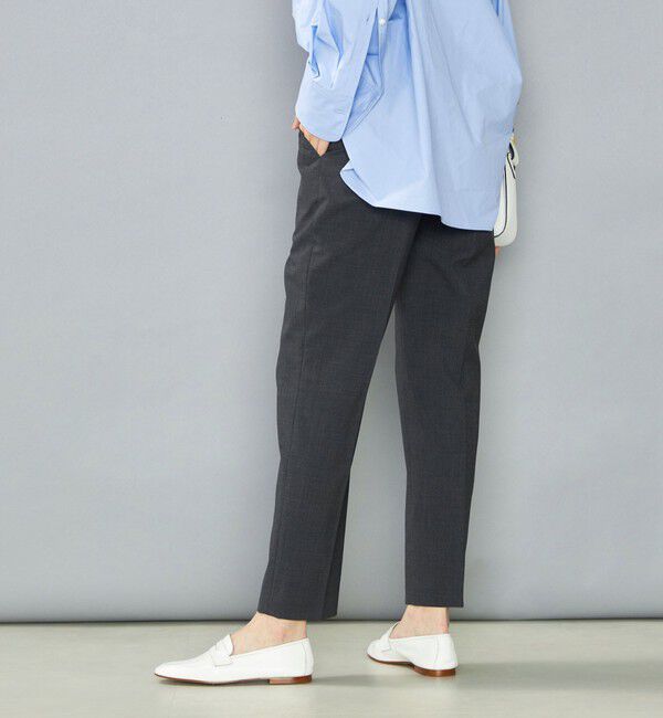 NOLLEY'S「NMPウールトロテーパードパンツ」|チノ|