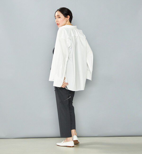 NOLLEY'S「NMPウールトロテーパードパンツ」|チノ|