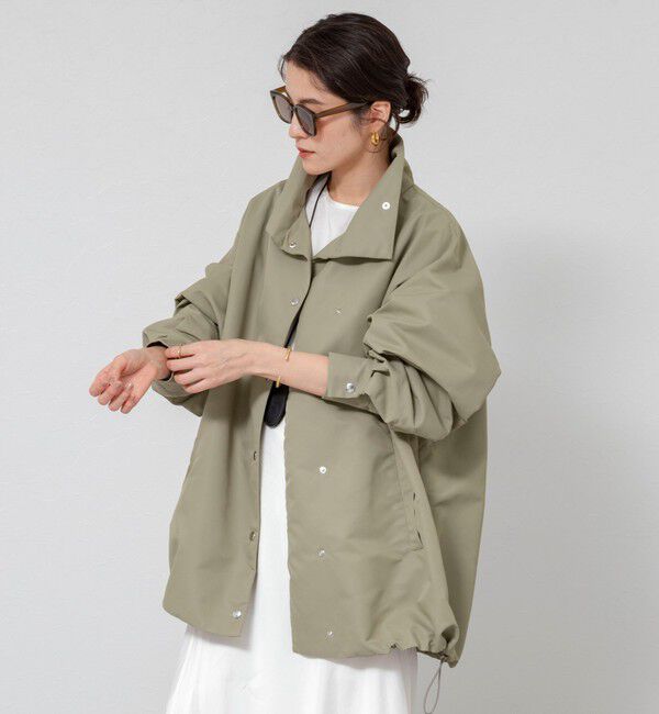 MAQWEL「【追加】【MAQWEL/マクウェル】ウォッシャブルスタンドネックコーチジャケット」|その他|