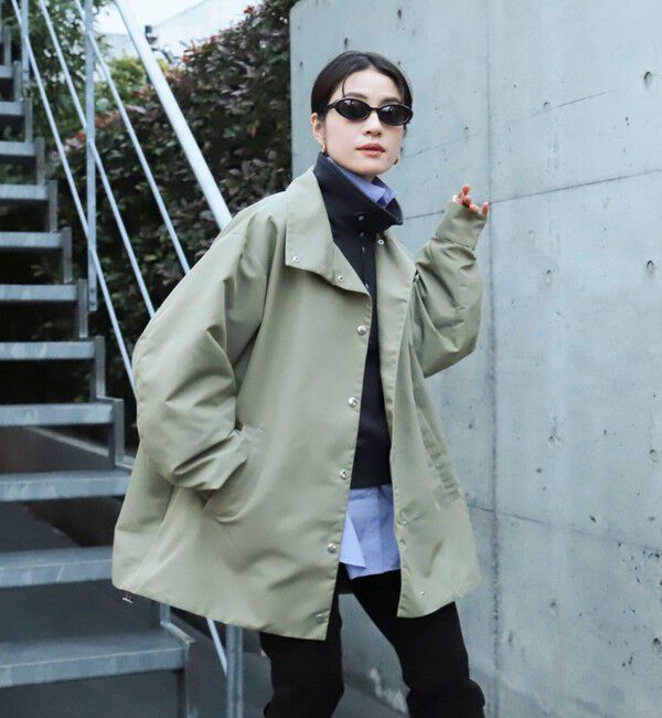 MAQWEL「【追加】【MAQWEL/マクウェル】ウォッシャブルスタンドネックコーチジャケット」|その他|