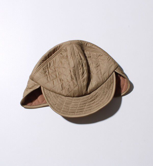 GLOSTER「【halo Commodity/ハロ コモディティー】Flutter Flap Cap」|キャップ・キャスケット|カーキ