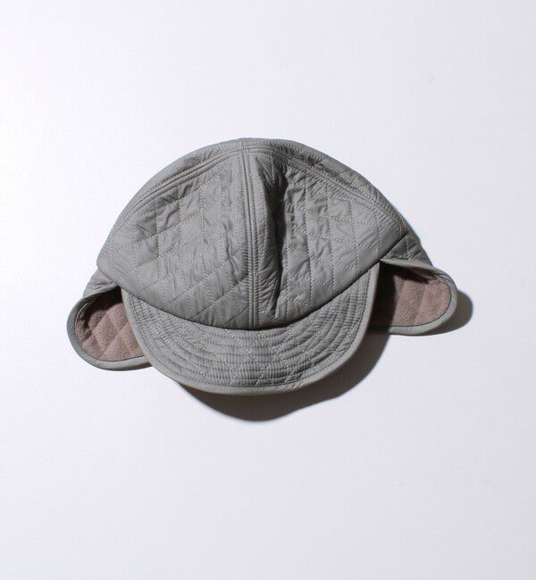 GLOSTER「【halo Commodity/ハロ コモディティー】Flutter Flap Cap」|キャップ・キャスケット|グレー