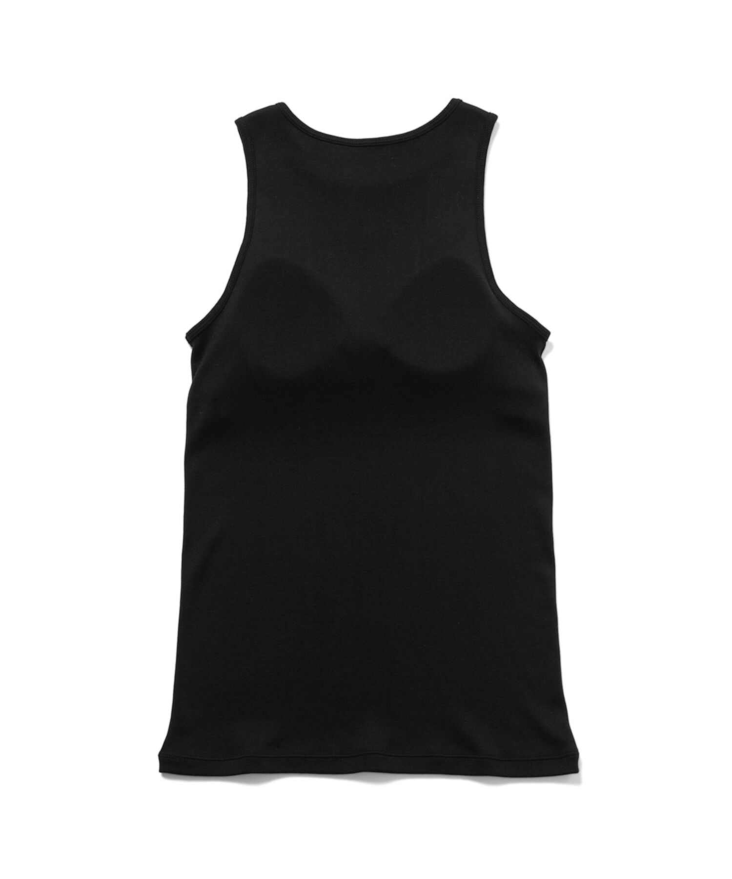 ROPE「コットンシルク丸胴フライスカップ付きアメスリタンクトップ」|タンクトップ|