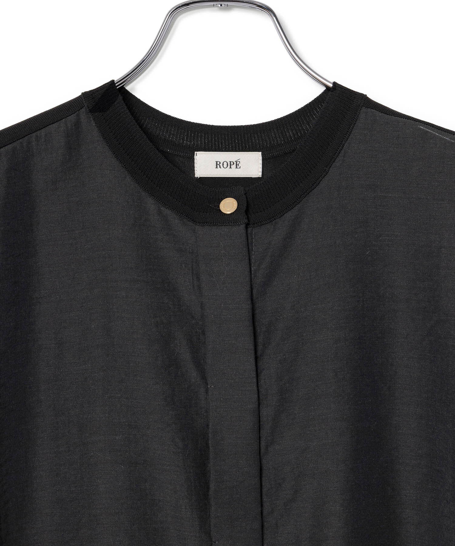 ROPE「布帛コンビフレンチスリーブ」|Tシャツ・カットソー|