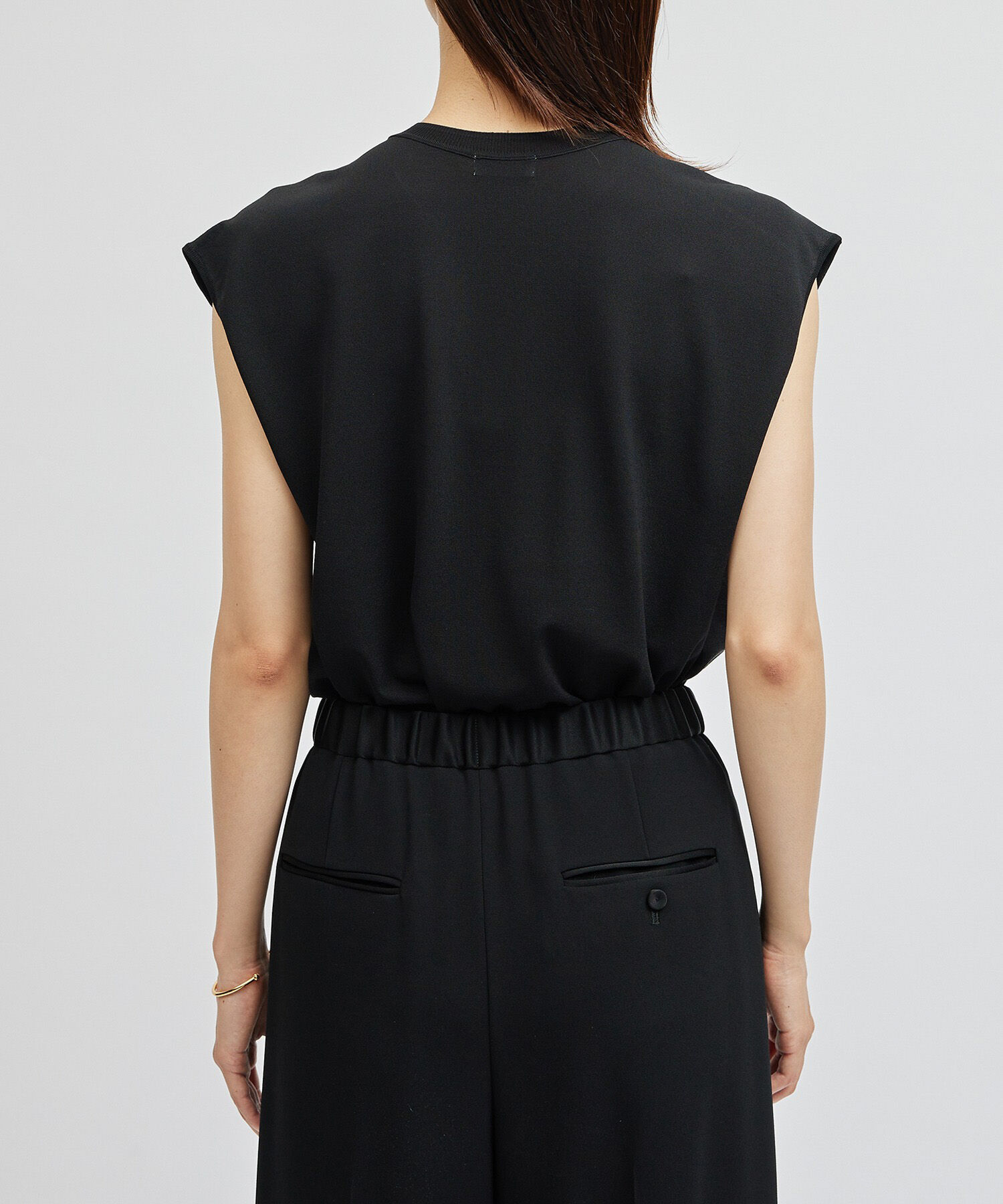 ROPE「布帛コンビフレンチスリーブ」|Tシャツ・カットソー|