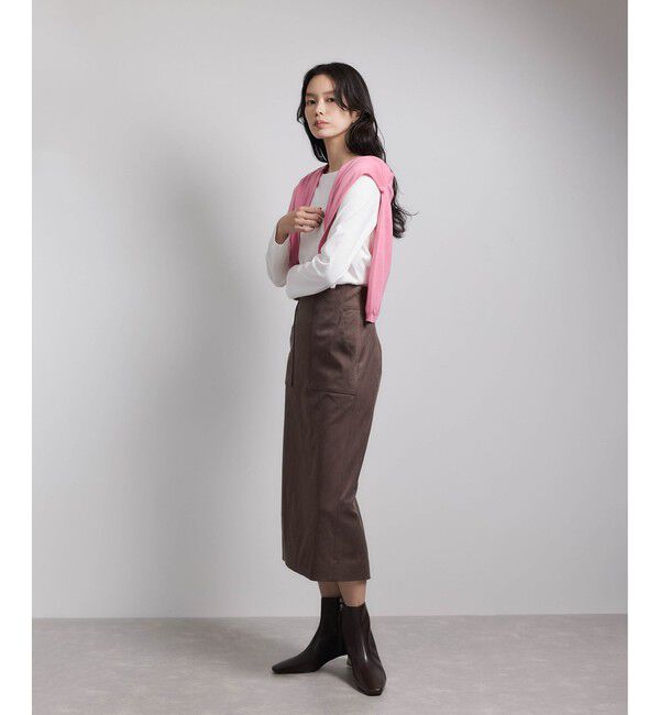 ROPE「アナグラム刺繍 ロングスリーブカットソー/イージーケア」|Tシャツ・カットソー|