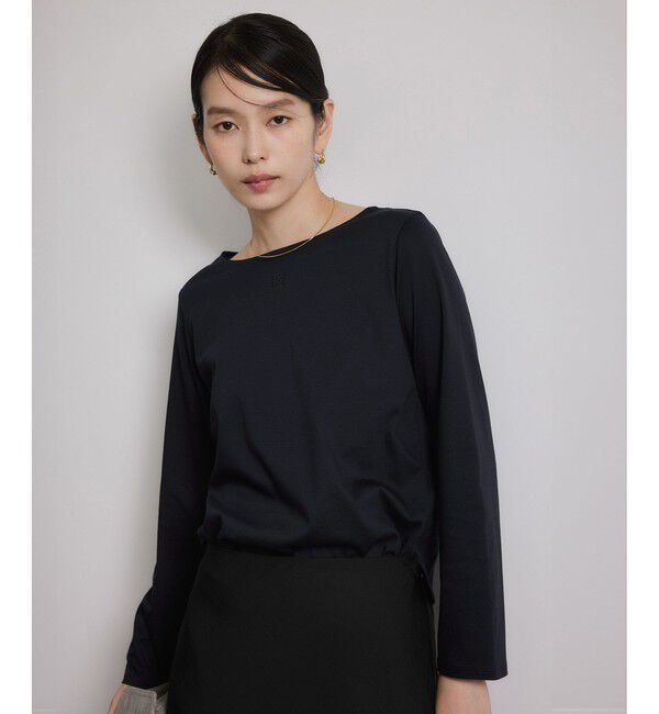 ROPE「アナグラム刺繍 ロングスリーブカットソー/イージーケア」|Tシャツ・カットソー|