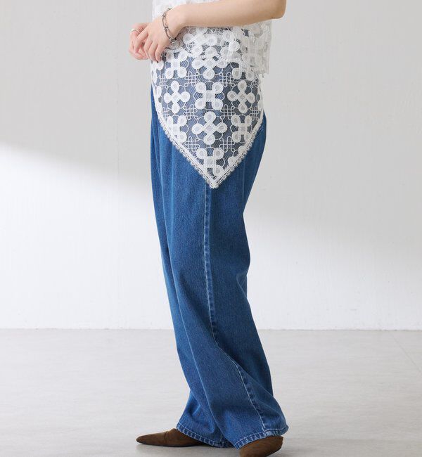  「モチーフレースバブーシュカ」|マフラー|