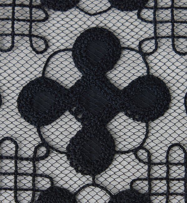  「モチーフレースバブーシュカ」|マフラー|