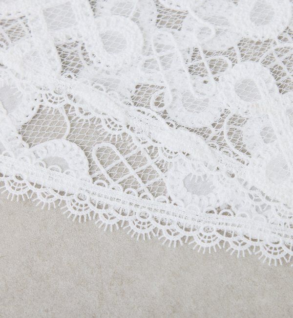  「モチーフレースバブーシュカ」|マフラー|