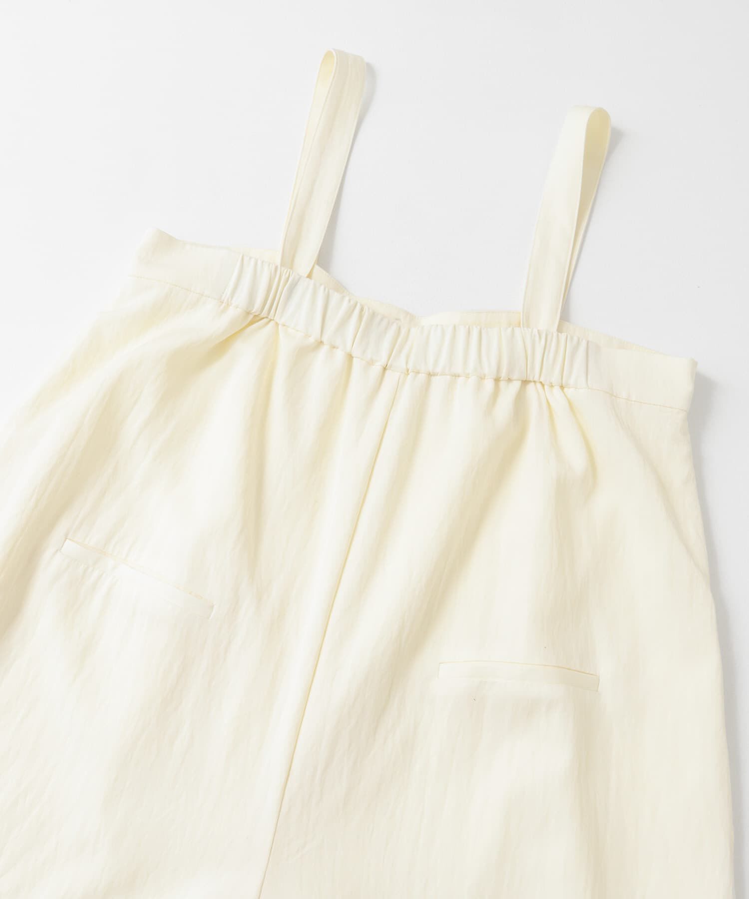  「『2サイズ展開』オーバーストラップワイドサロペット」|スカート|