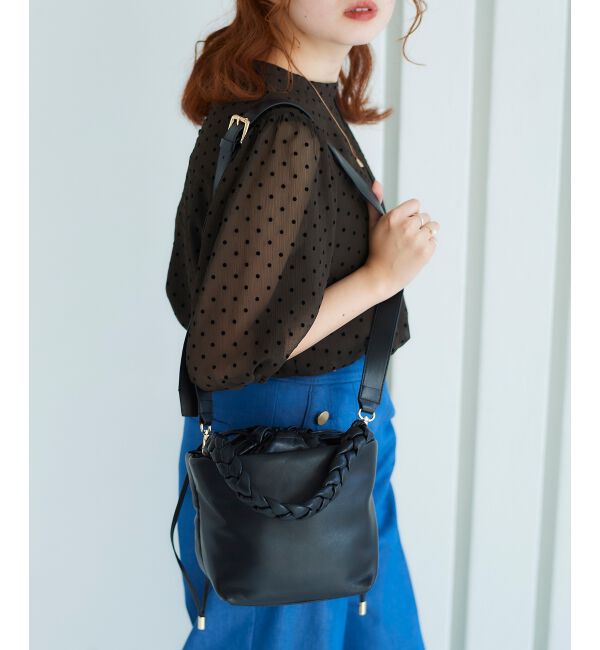 le.coeur blanc「メッシュハンドルショルダーバッグ」|ショルダー・メッセンジャー|