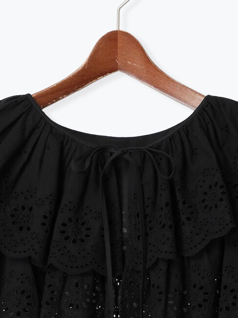 Te chichi「カットワークレースレイヤードボレロ」|シャツ・ブラウス|