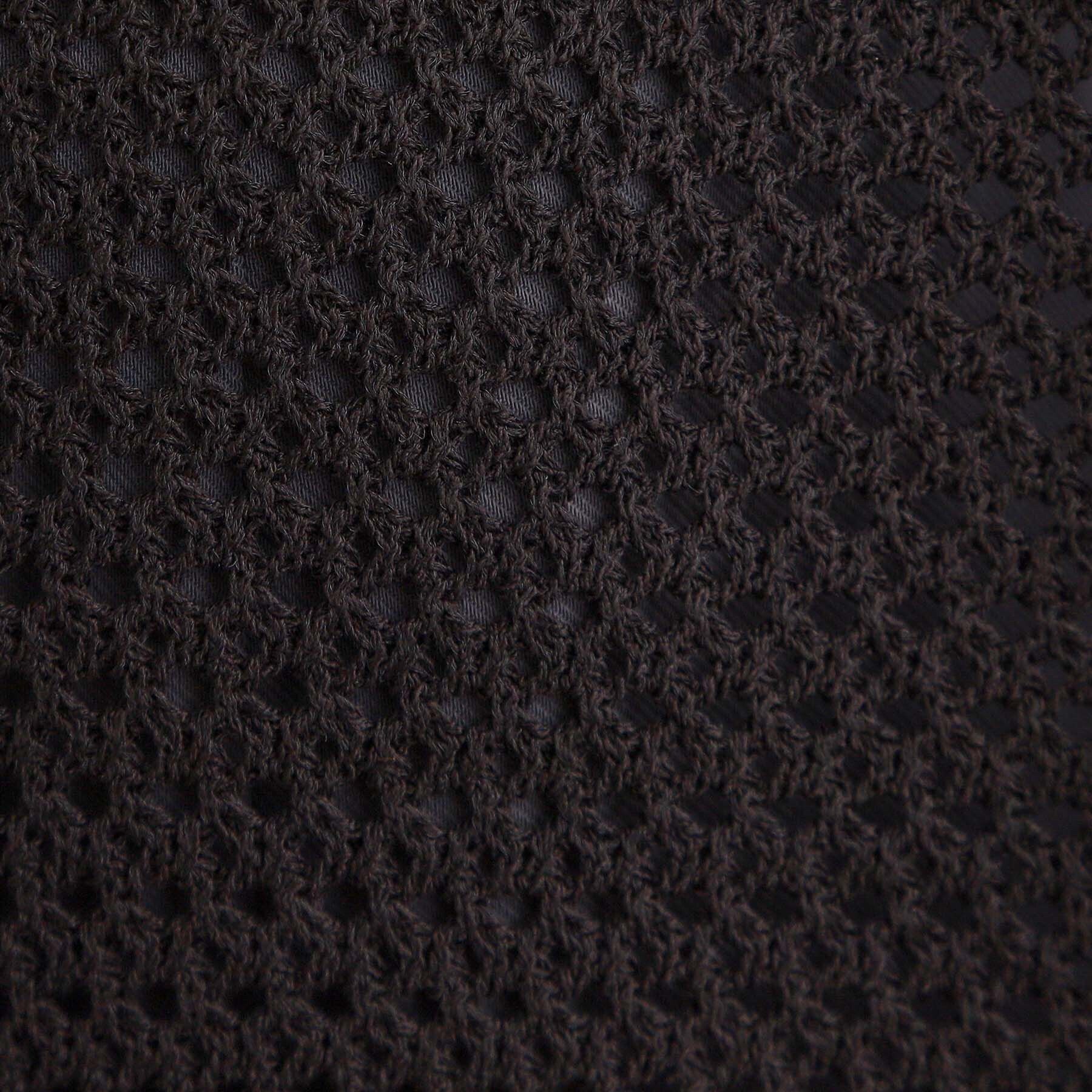 grove「ワイドスリーブメッシュカーディガン」|カーディガン|