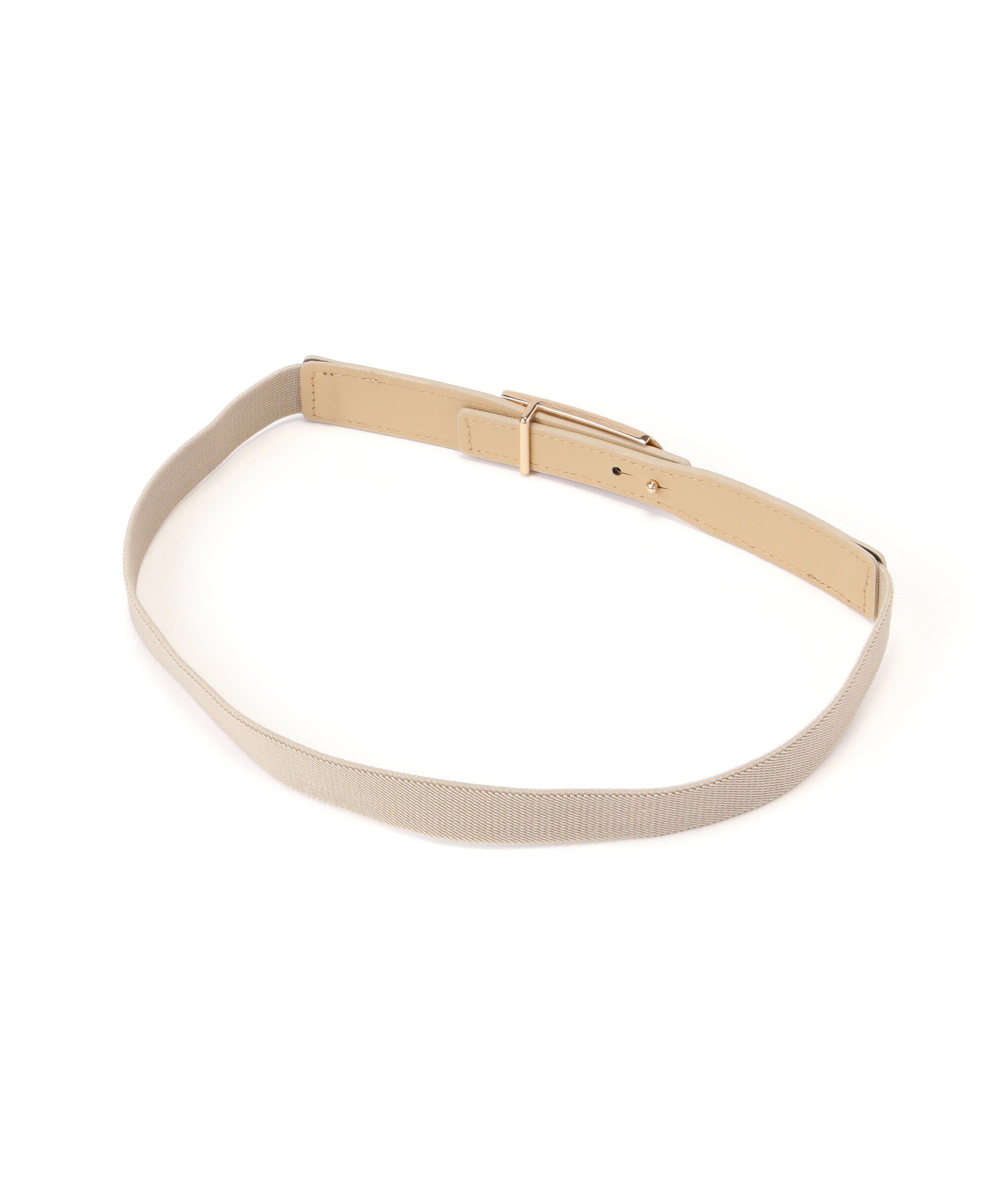  「Uバックル細ゴムベルト」|ハンカチ|