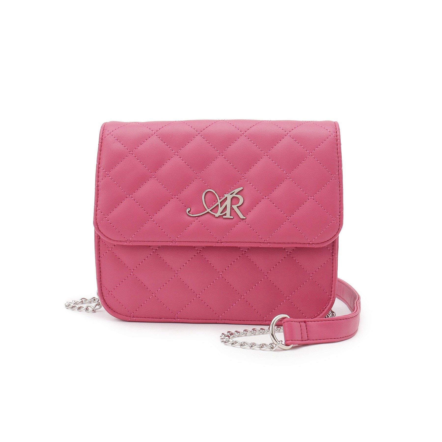 Ober Tashe「ロゴ キルトショルダーバッグ」|ショルダー・メッセンジャー|ピンク(072)