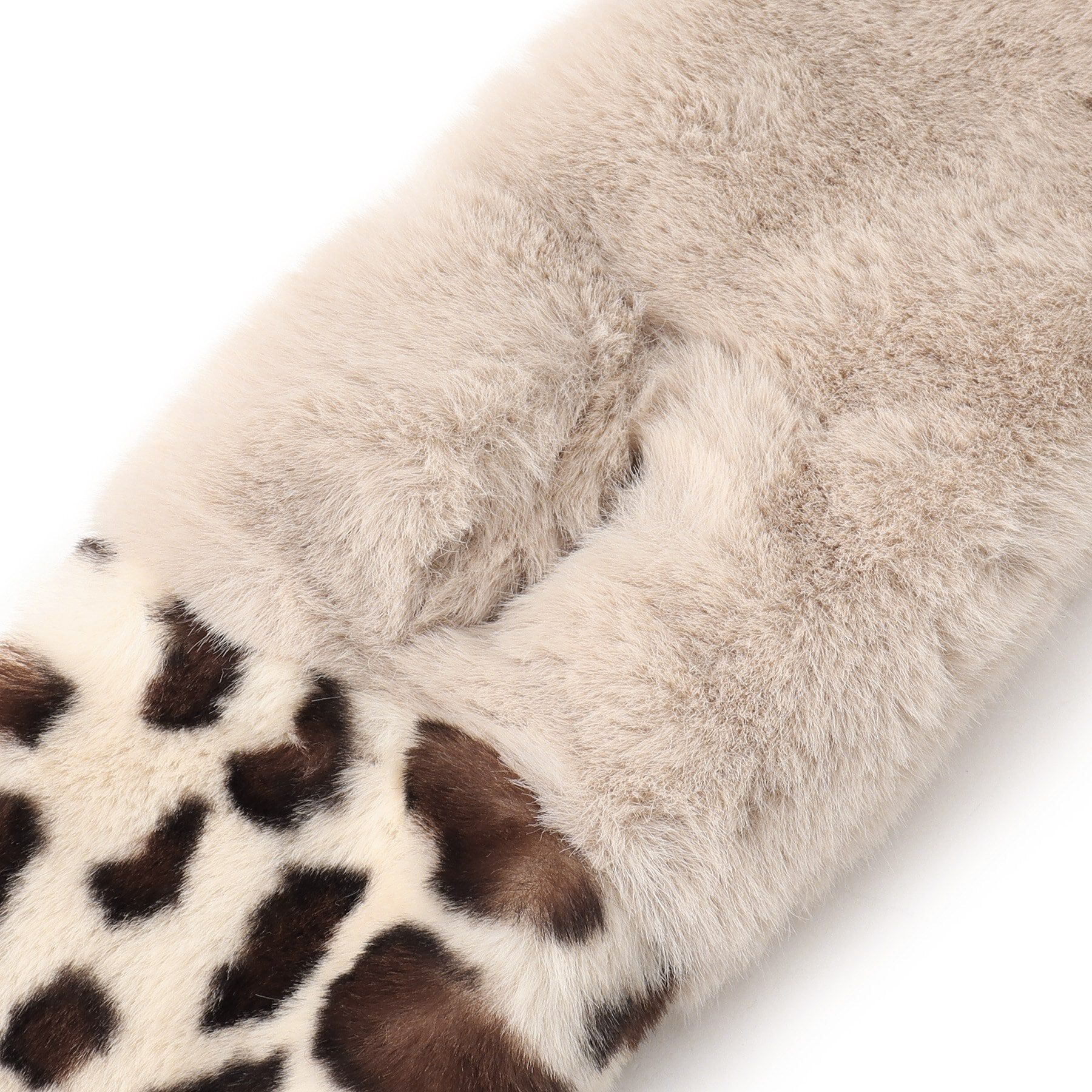 Ober Tashe「レオパードティペット」|ストール|