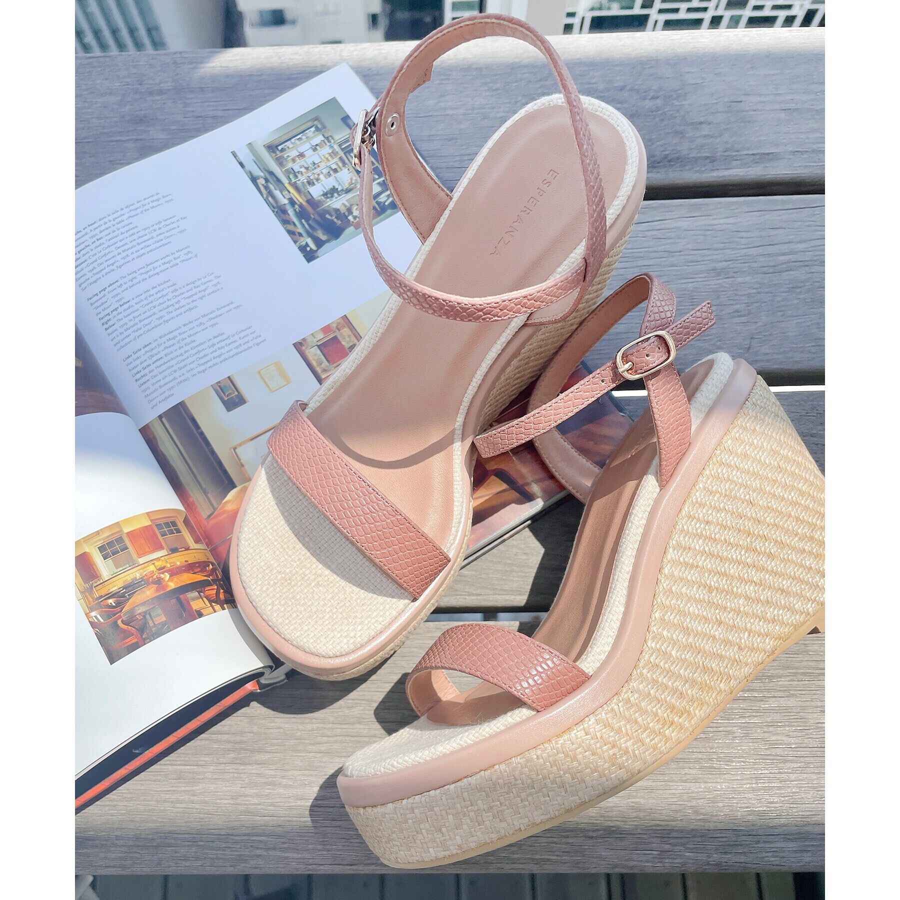 ESPERANZA「ハイウェッジサンダル」|サンダル|