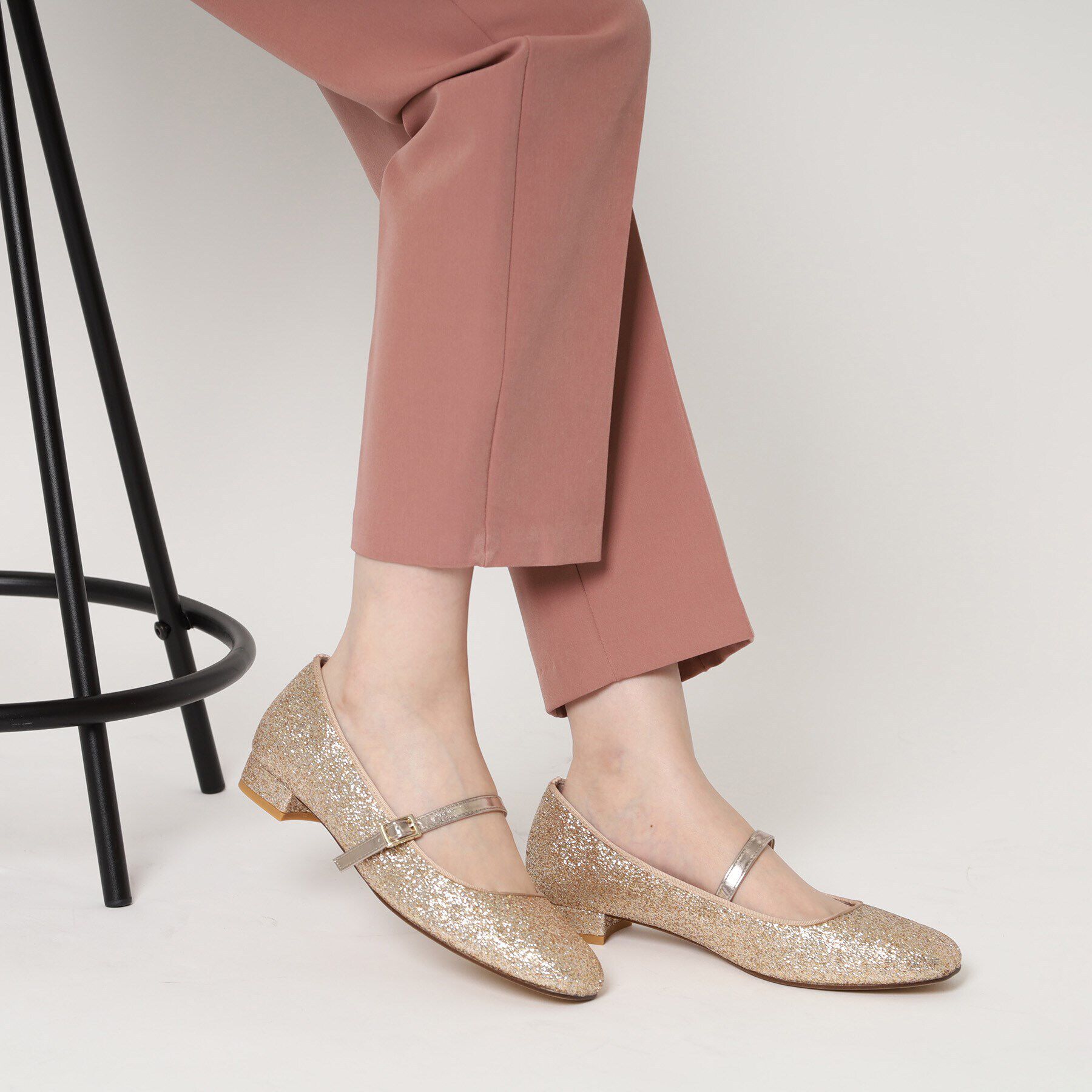 ESPERANZA「ローヒールストラップフラットシューズ」|その他|