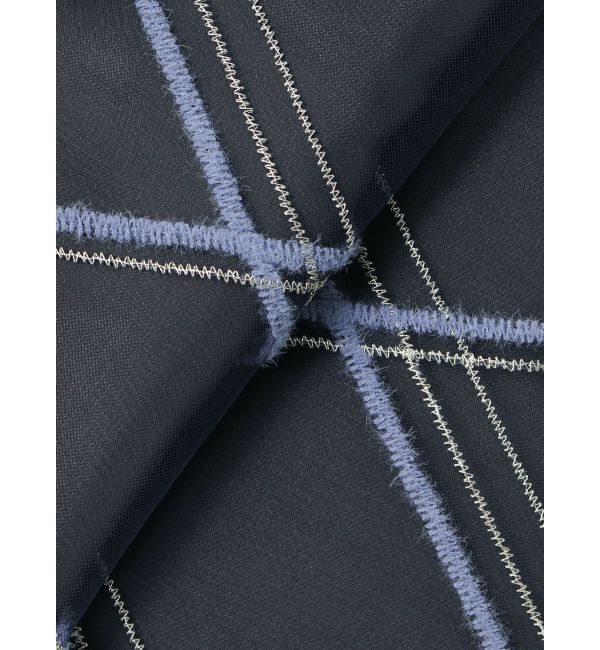 MERCURYDUO「モールチェックミモレ丈スカート」|スカート|