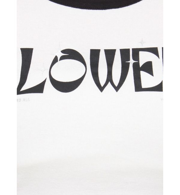 EVRIS「FLOWERストラップクロップドＴシャツ」|Tシャツ・カットソー|